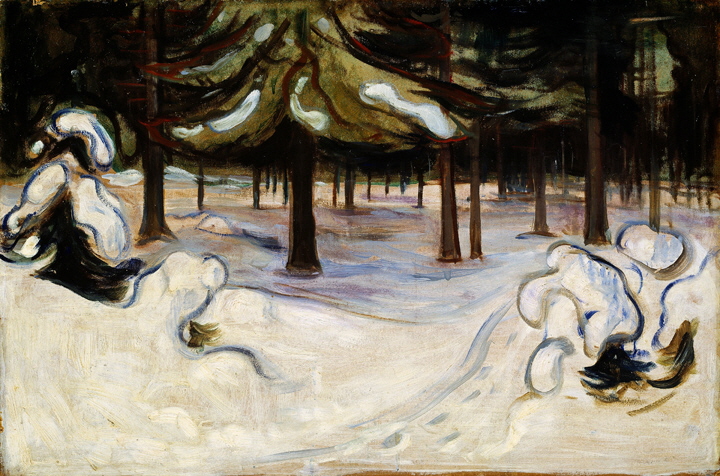 Edvard_Munch_-_Winter_in_the_Woods,_Nordstrand_(1899)-B720 Edvard_Munch_-_Winter_in_the_Woods,_Nordstrand_(1899)-B720