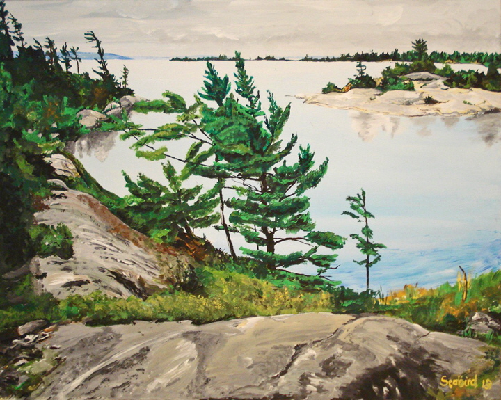 Blick auf die Georgian Bay (2018)-B720 Blick auf die Georgian Bay (2018)-B720