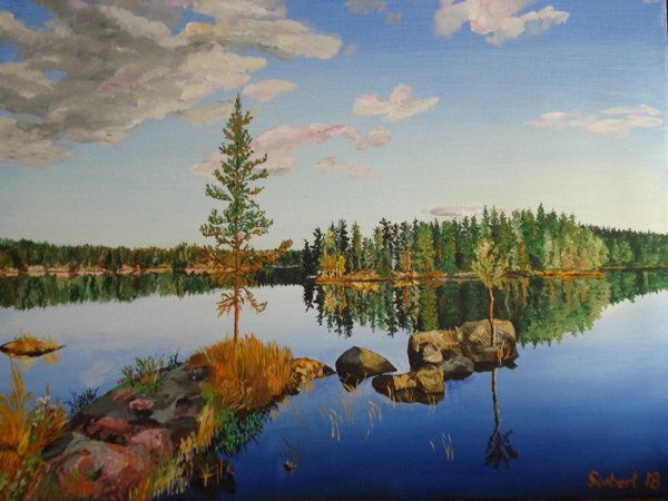 Sptsommer (51 x 41cm)-B600