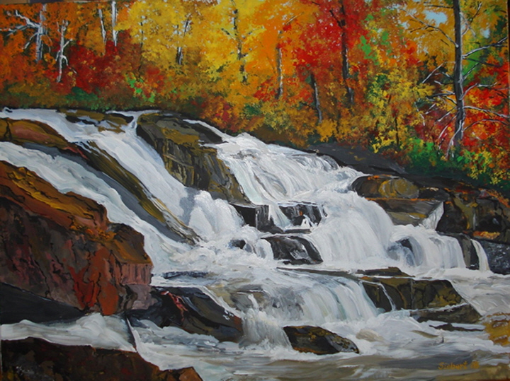 Waterfall in Autumn (Seabird 2018)-720 Waterfall in Autumn (Seabird 2018)-720