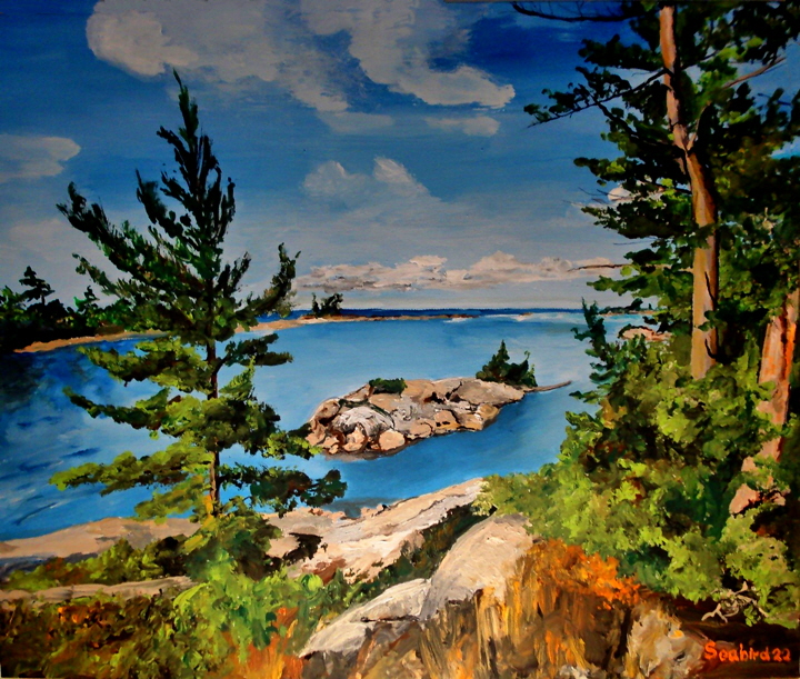 22-07-Seabird 2022-Georgian Bay-liebliche Bucht, color5, impaint-B720 22-07-Seabird 2022-Georgian Bay-liebliche Bucht, color5, impaint-B720