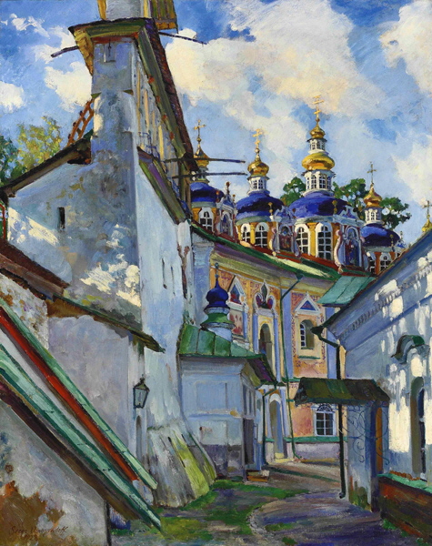 Pskovo-Pechersky monastery - Uspensky Cathedral-H600